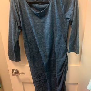 Isabel Maternity Teal Bodycon Dress